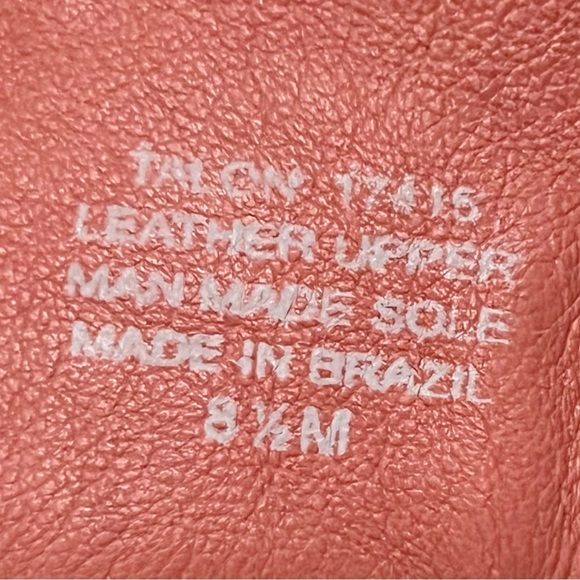 Matisse Leather Buckle-Strap Block Heel Booties – Size 8.5M - Picture 7 of 9